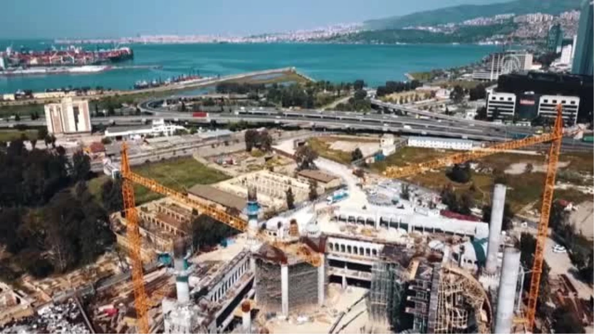 Ege Bölgesi\'nin En Büyük Camisinin Yapımı Sürüyor - İzmir