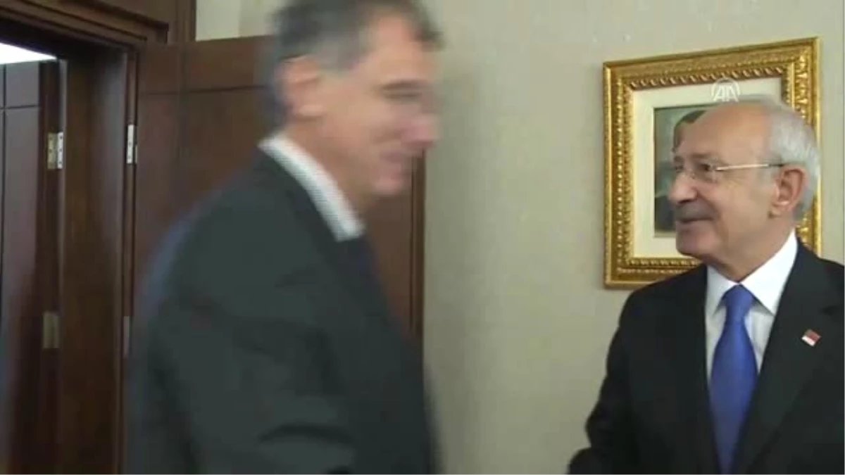 Kılıçdaroğlu, Tüsiad Başkanı Simone Kaslowski ile CHP Genel Merkezi\'nde Görüştü (2)