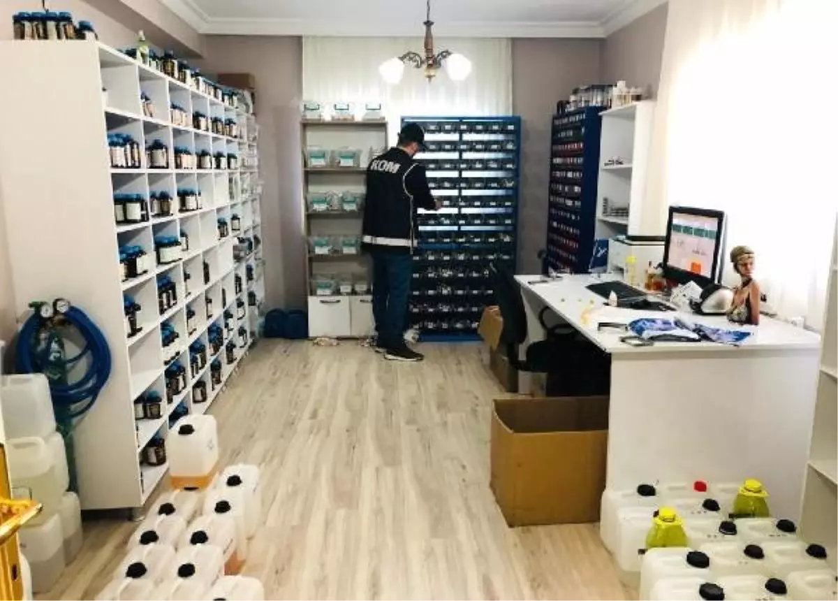 Lüks Villada, Binlerce Elektronik Sigara Likidi Ele Geçirildi
