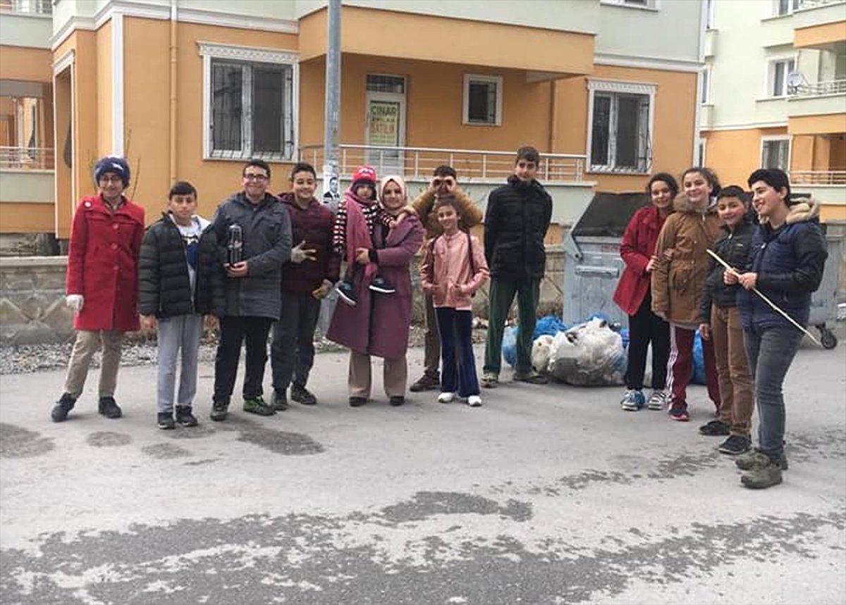 Öğrencilerden "Çevre Dostu Ol Projesi"