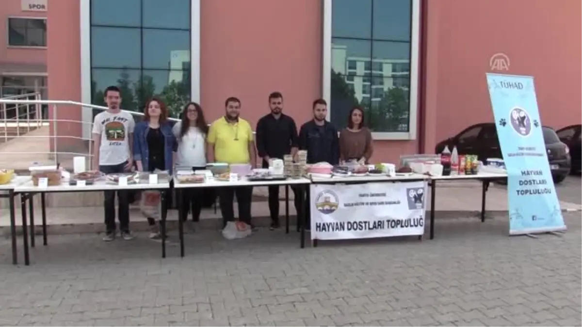 Öğrencilerden Sokak Hayvanları Yararına Kermes - Edirne