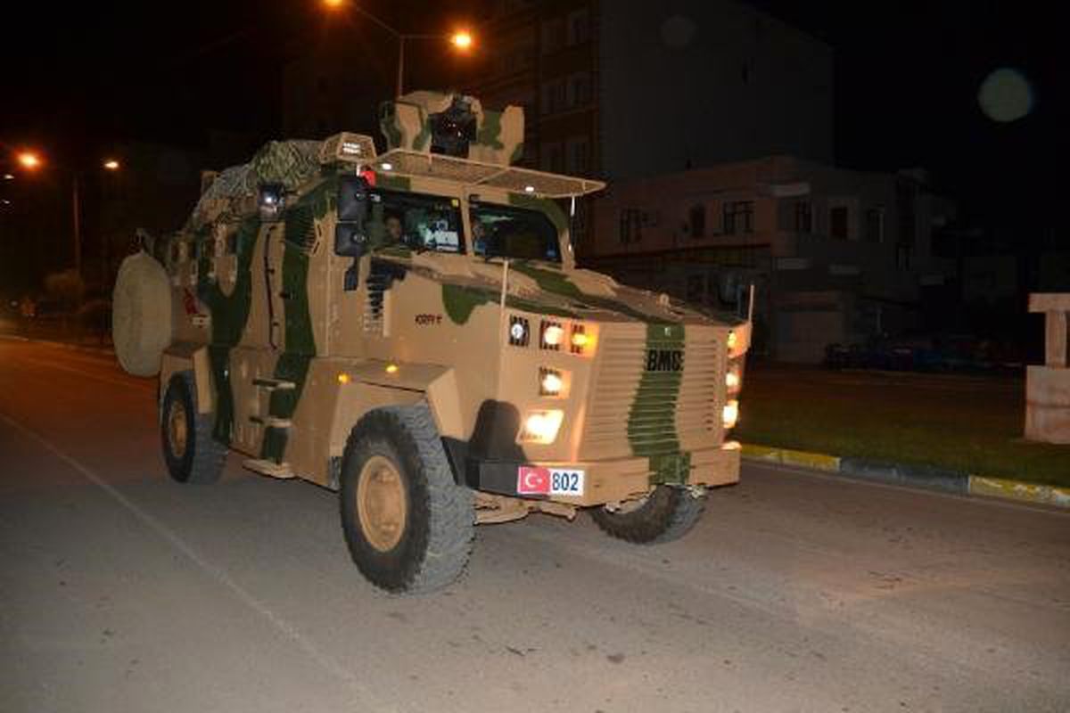 Suriye Sınırına Askeri Sevkiyat