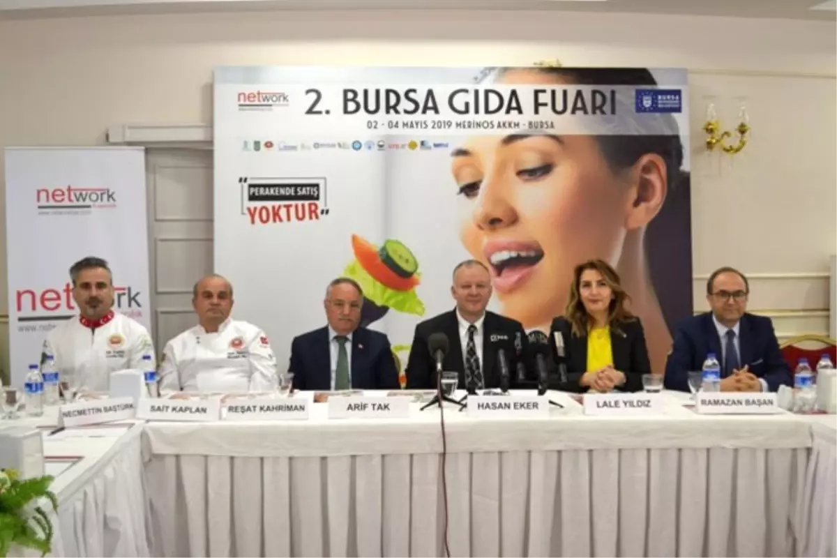 2. Bursa Gıda Fuarı 2 Mayıs’ta kapılarını açıyor