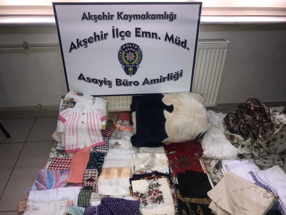 Akşehir\'de Hırsızlık Şüphelisi Yakalandı