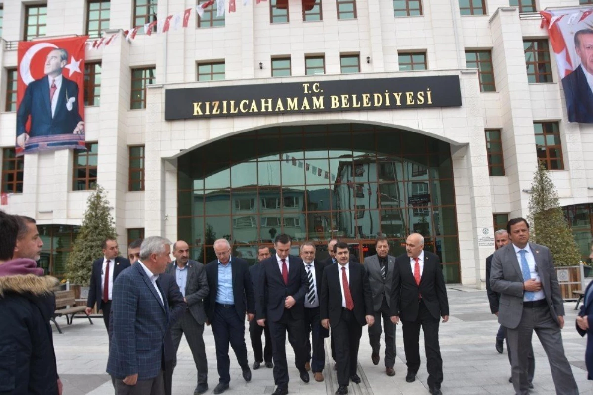 Ankara Valisi Şahin\'den Kızılcahamam Ziyareti