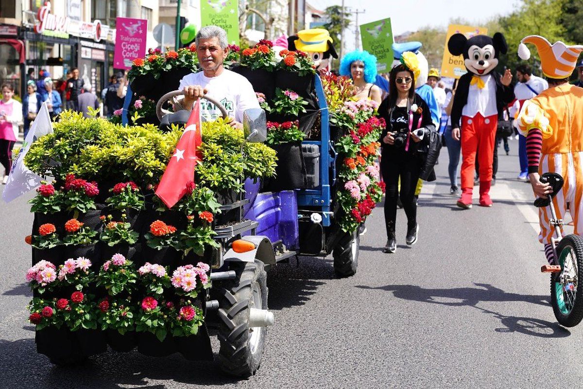 Çorlu Botanik Fest" Başladı