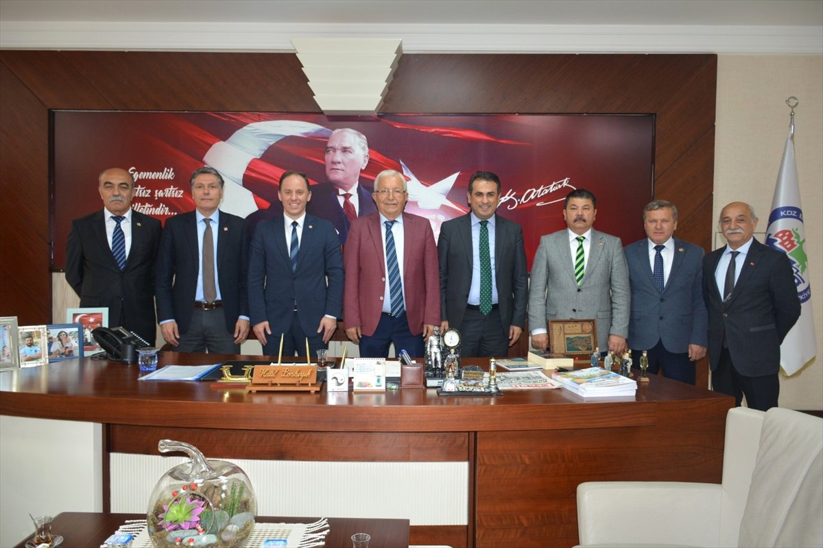 Ereğli Belediye Başkanı Halil Posbıyık\'a Ziyaret