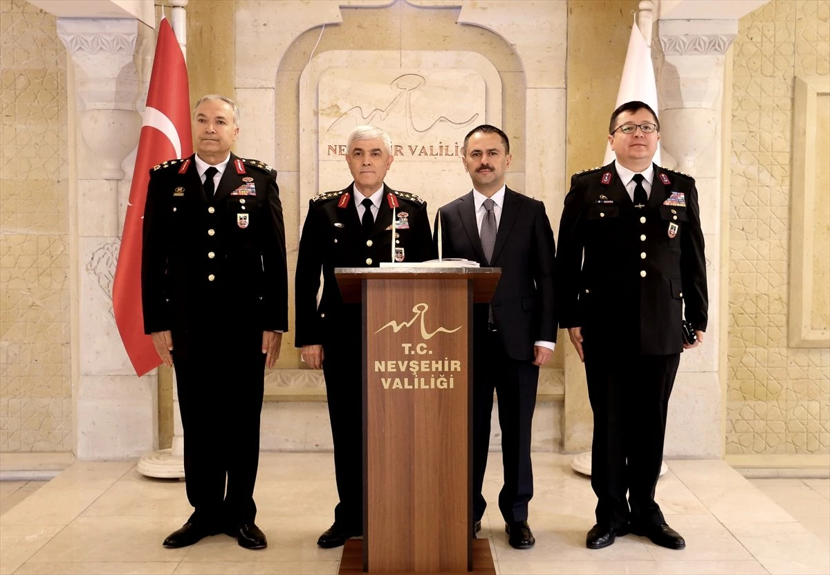 Jandarma Genel Komutanı Orgeneral Çetin Nevşehir\'de