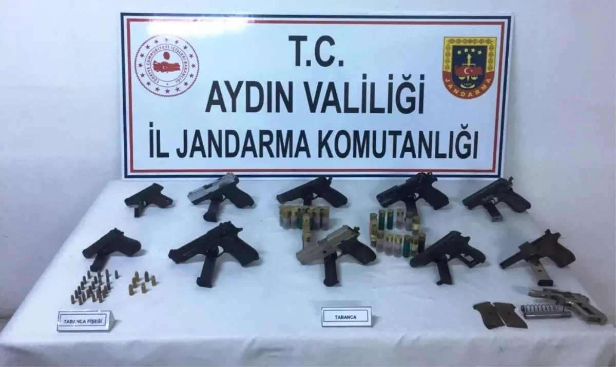 Jandarmadan Söke\'de Uyuşturucu ve Silah Kaçakçılığı Operasyonu