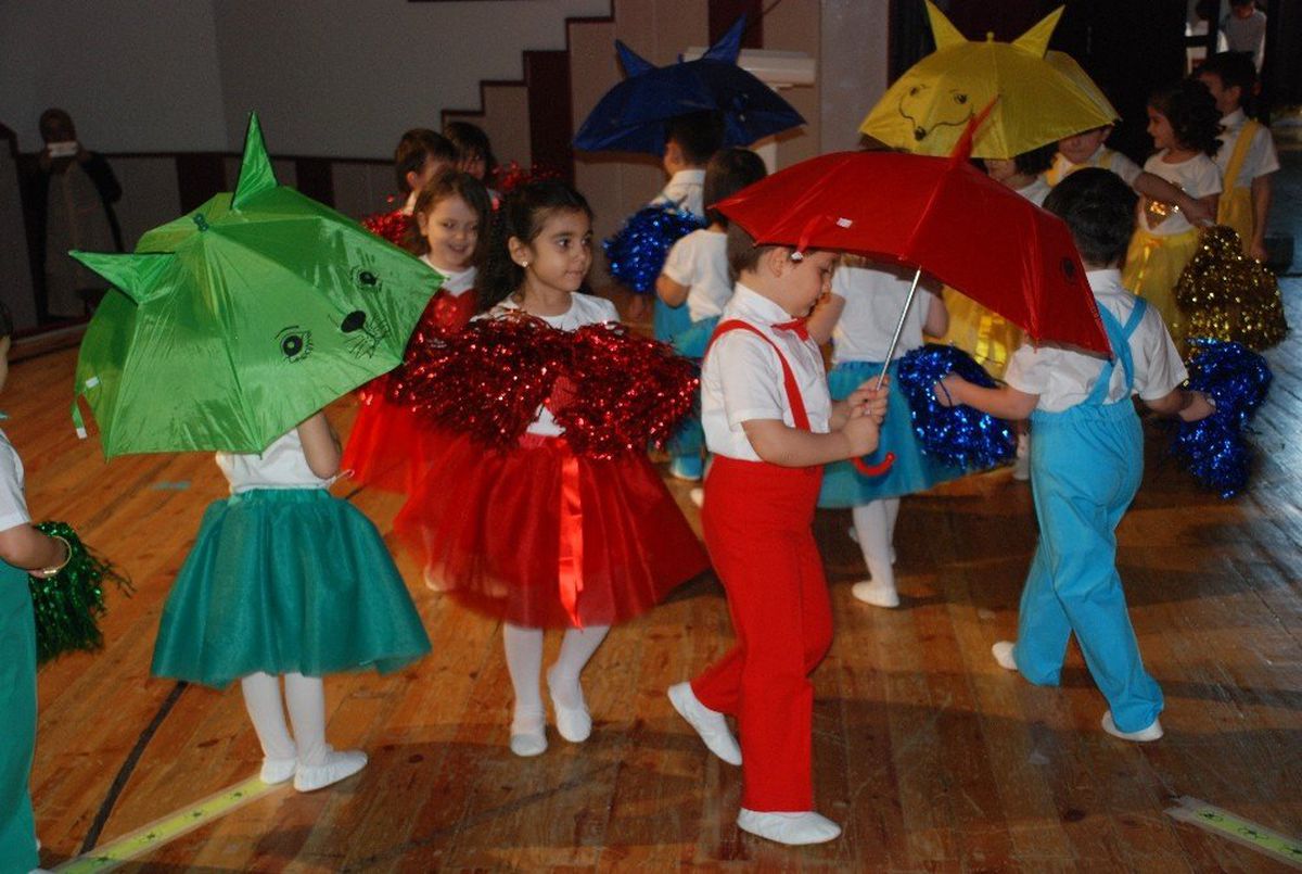 Minik Öğrenciler Hünerlerini Sergiledi