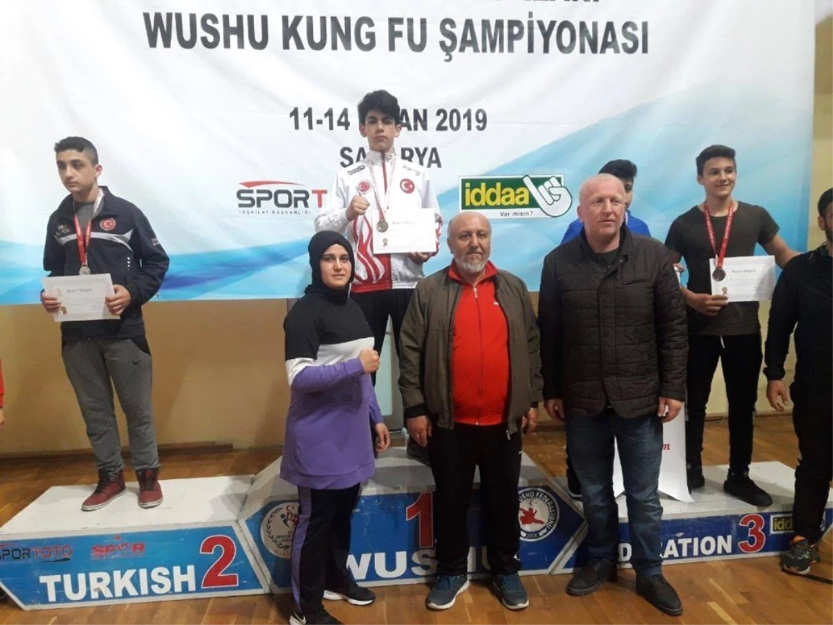 Okullar Arası Wushu Türkiye Birinciliği Müsabakalarına Kayseri Damgası