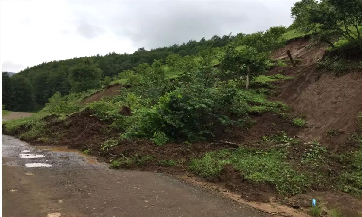 Ordu\'da Heyelandan Kapanan Yollar Ulaşıma Açıldı