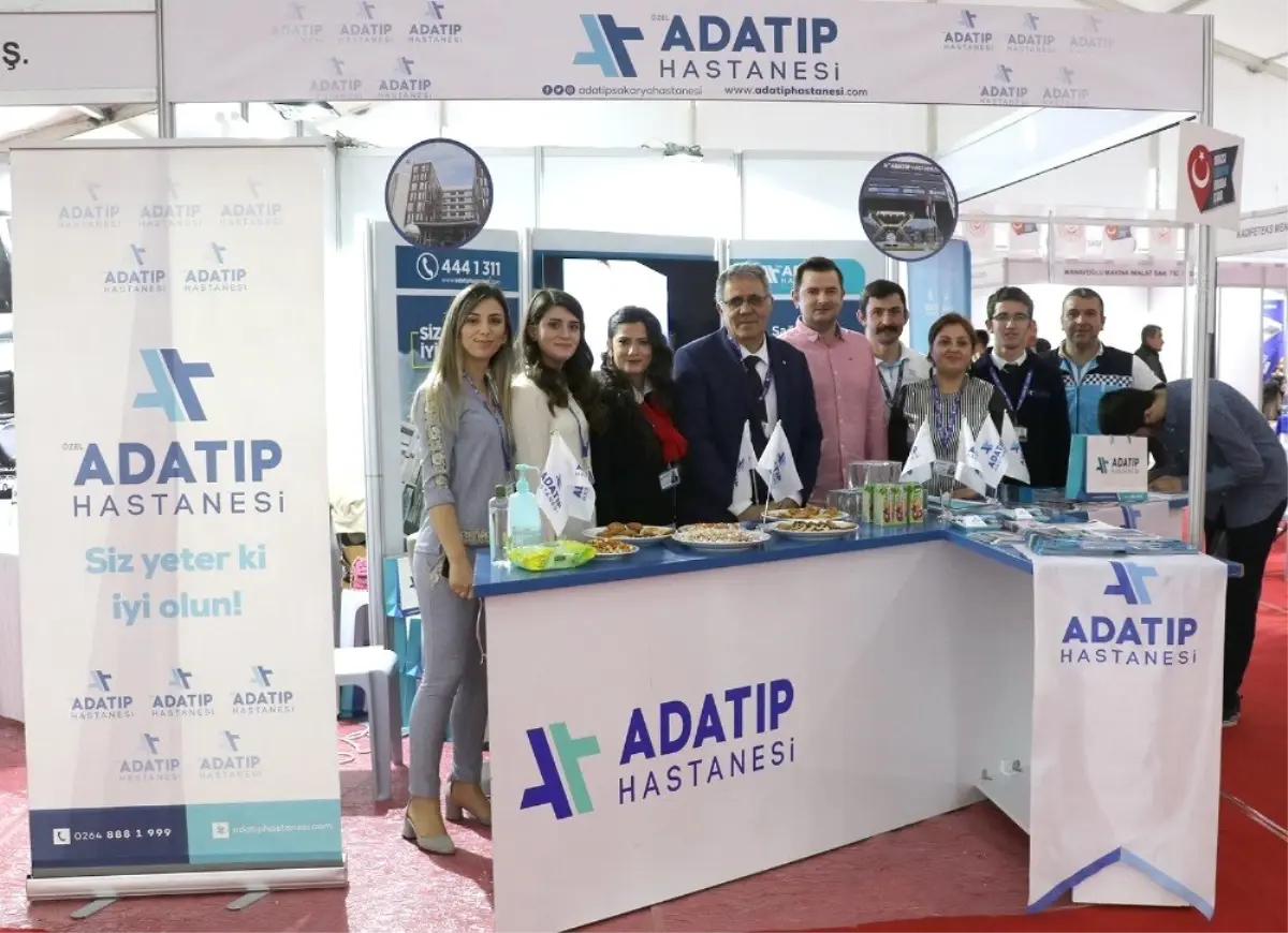 Özel Adatıp Hastanesi Sagif 2019 Fuarı\'na Katıldı