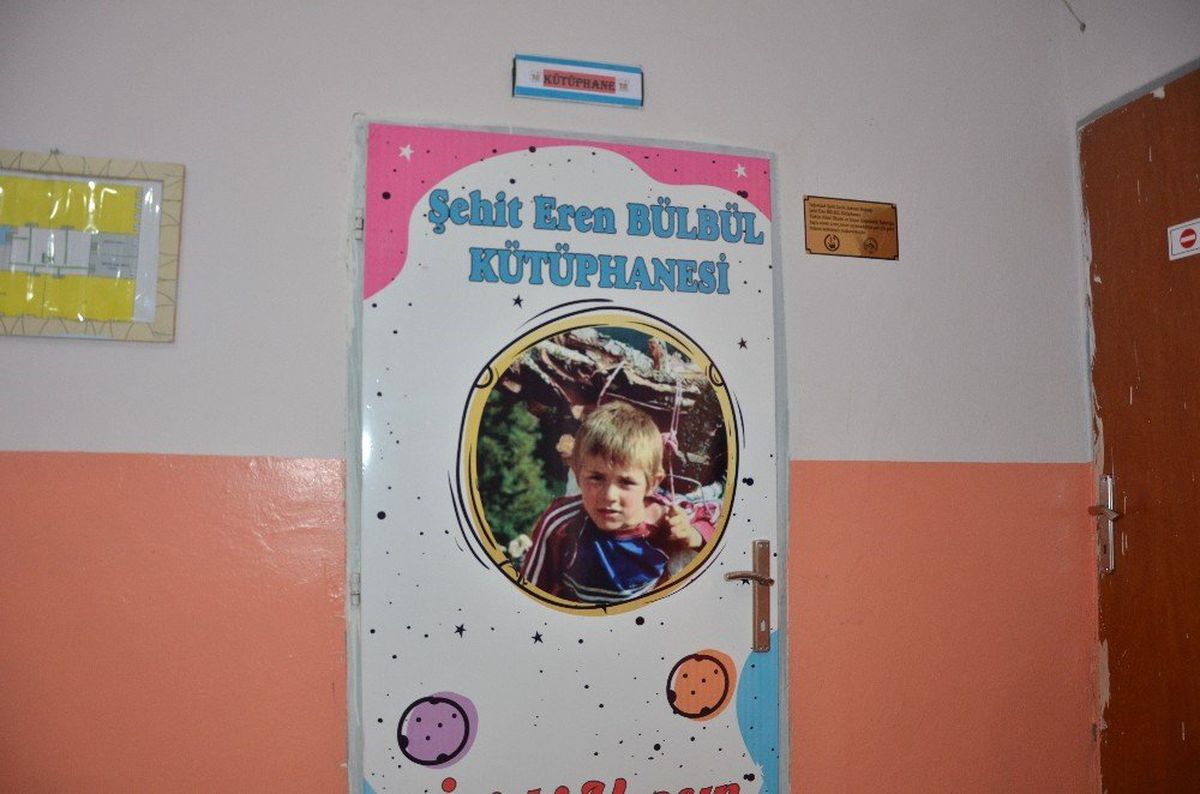 Şehit Okuluna Şehit Kütüphanesi