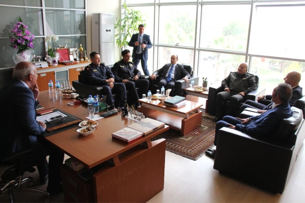 Söke Kaymakamı Tahsin Kurtbeyoğlu\'ndan Başkan Tuncel\'e Ziyaret