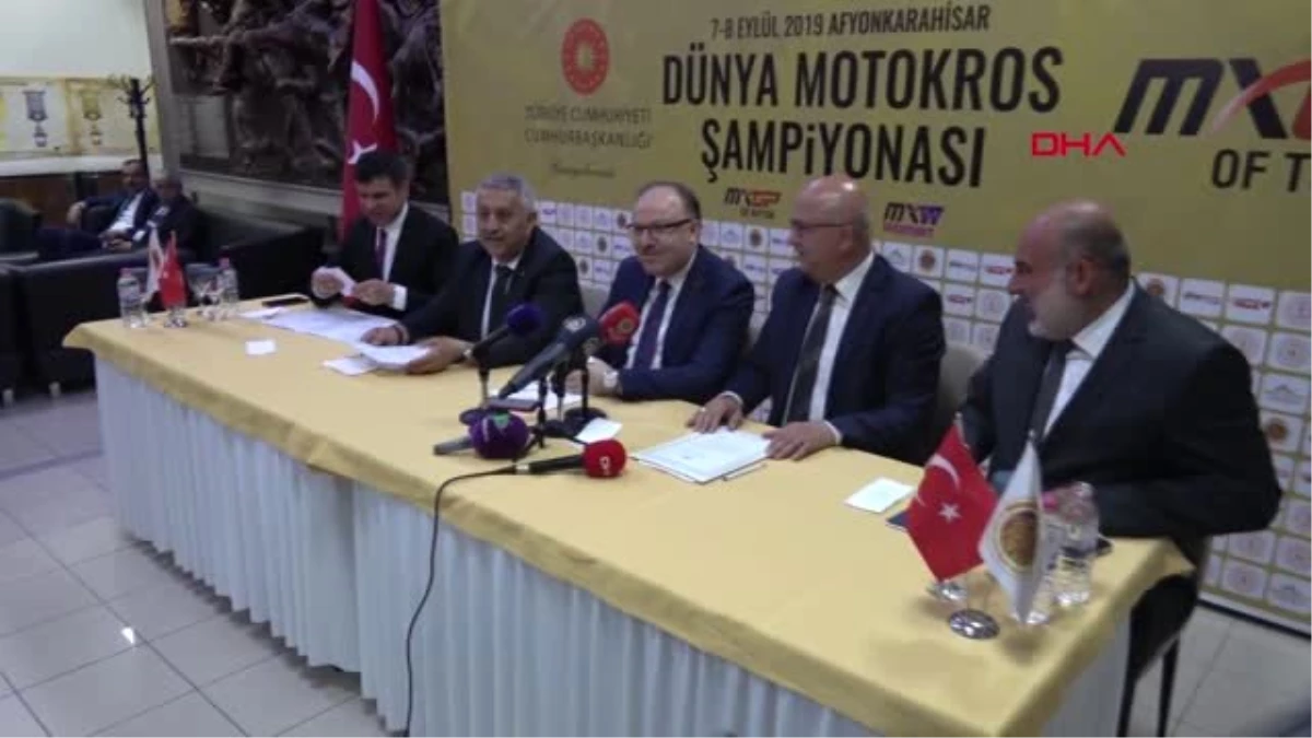 Spor Dünya Motokros Şampiyonası Afyonkarahisar\'da