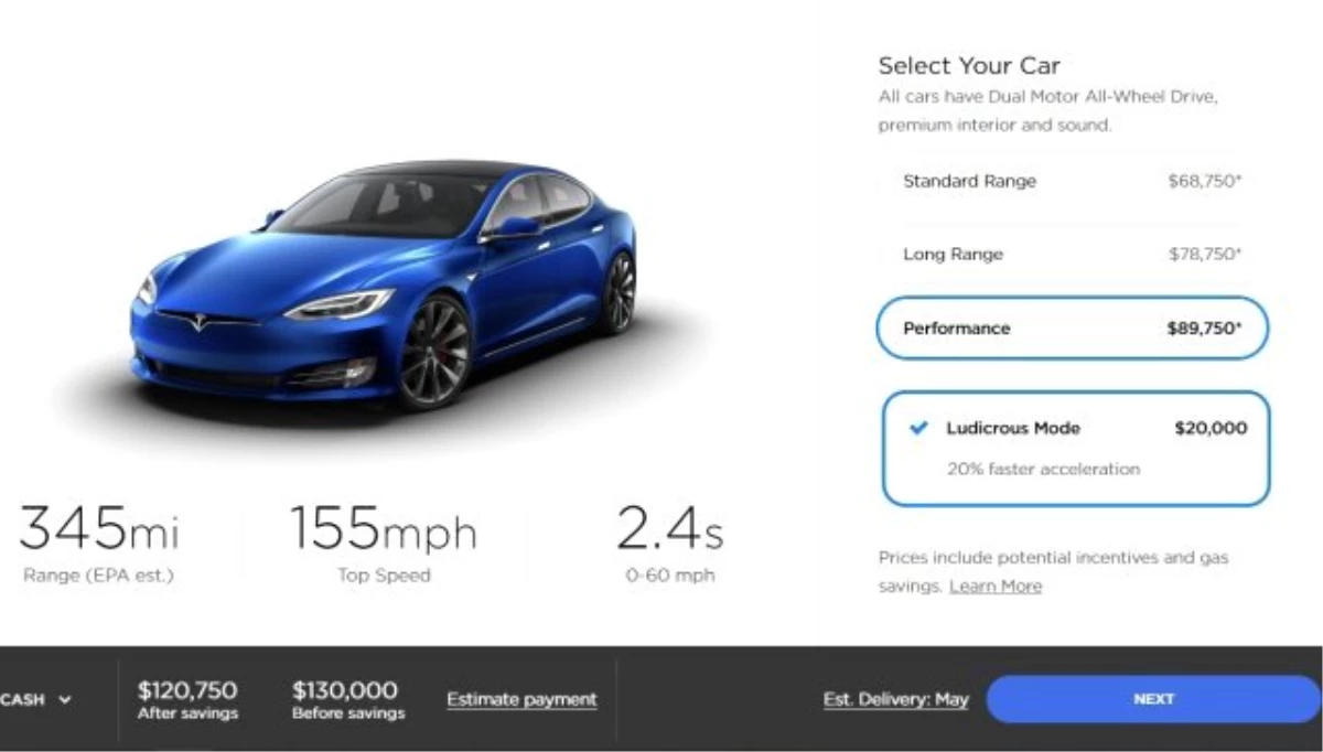 Tesla Model S ve Model X Kullanım Mesafeleri Şimdi Daha Fazla!