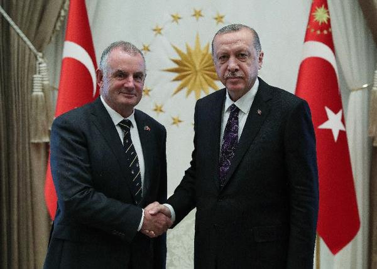 Yeni Zelanda Temsilciler Meclisi Başkanı Trevor Mallard Beştepe\'de