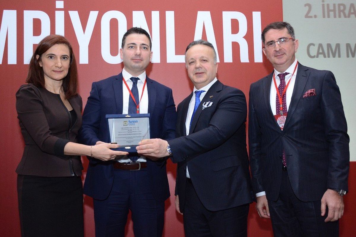 Yorglass\'a İhracat Ödülü