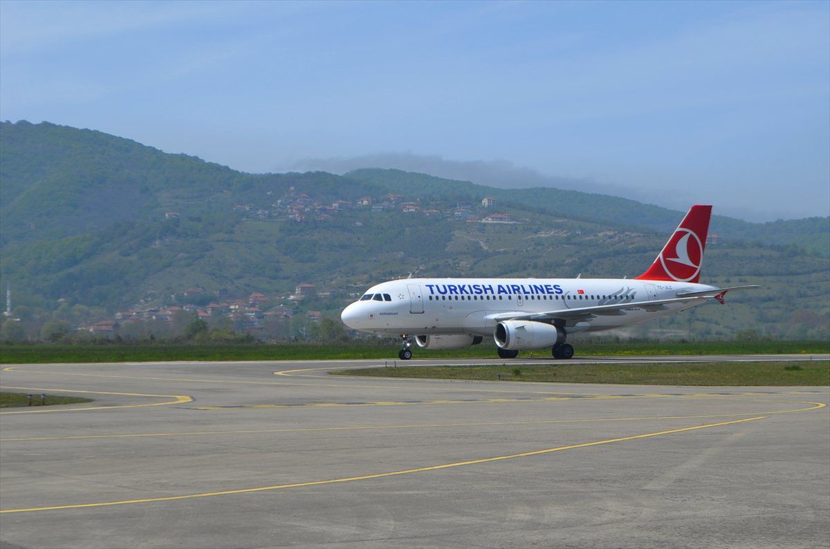 Zonguldak Havalimanı\'nda Test Uçuşları