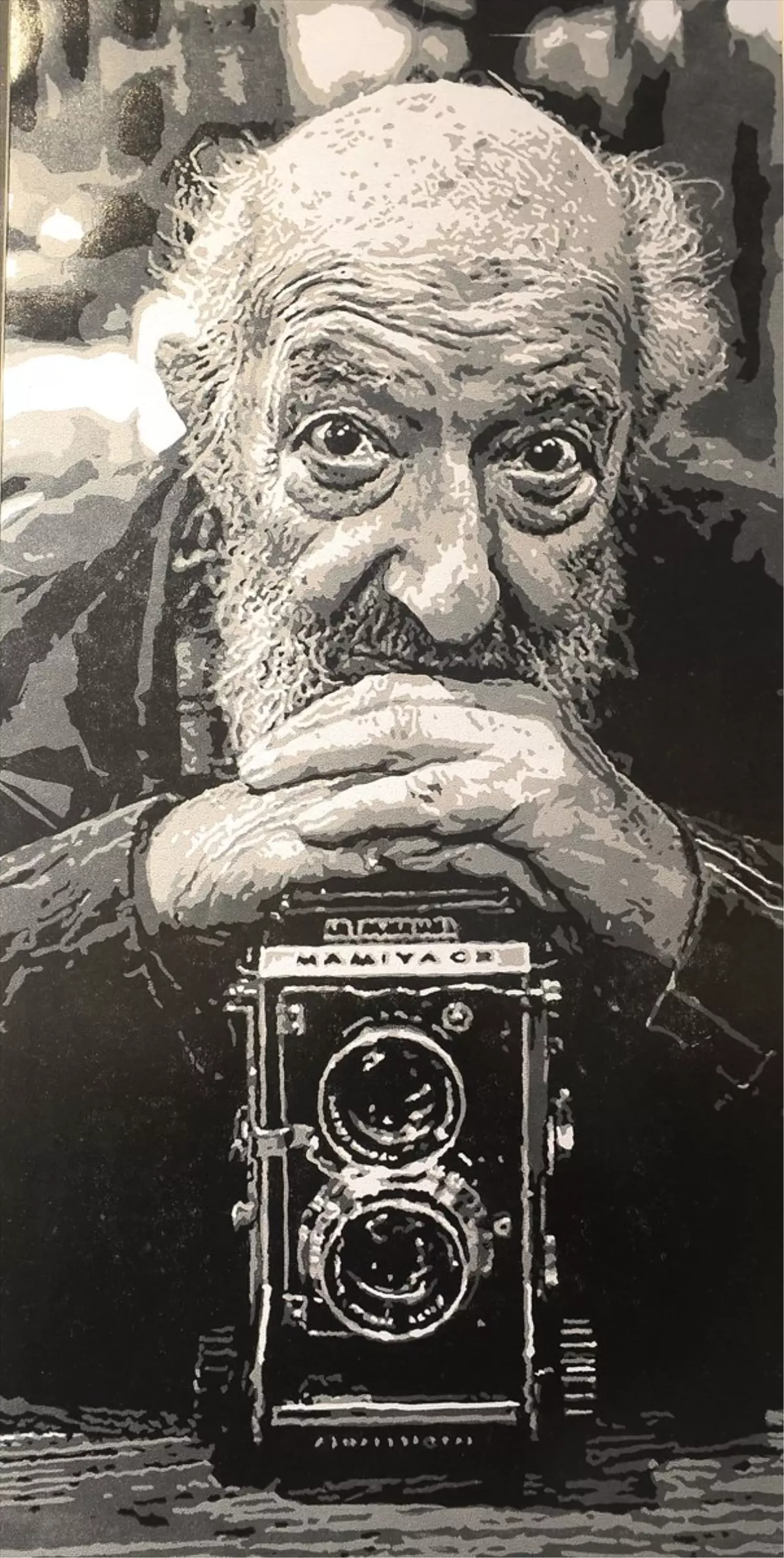 Ara Güler\'in Fotoğrafları Linol Baskı ile Sanat Eserine Dönüştü