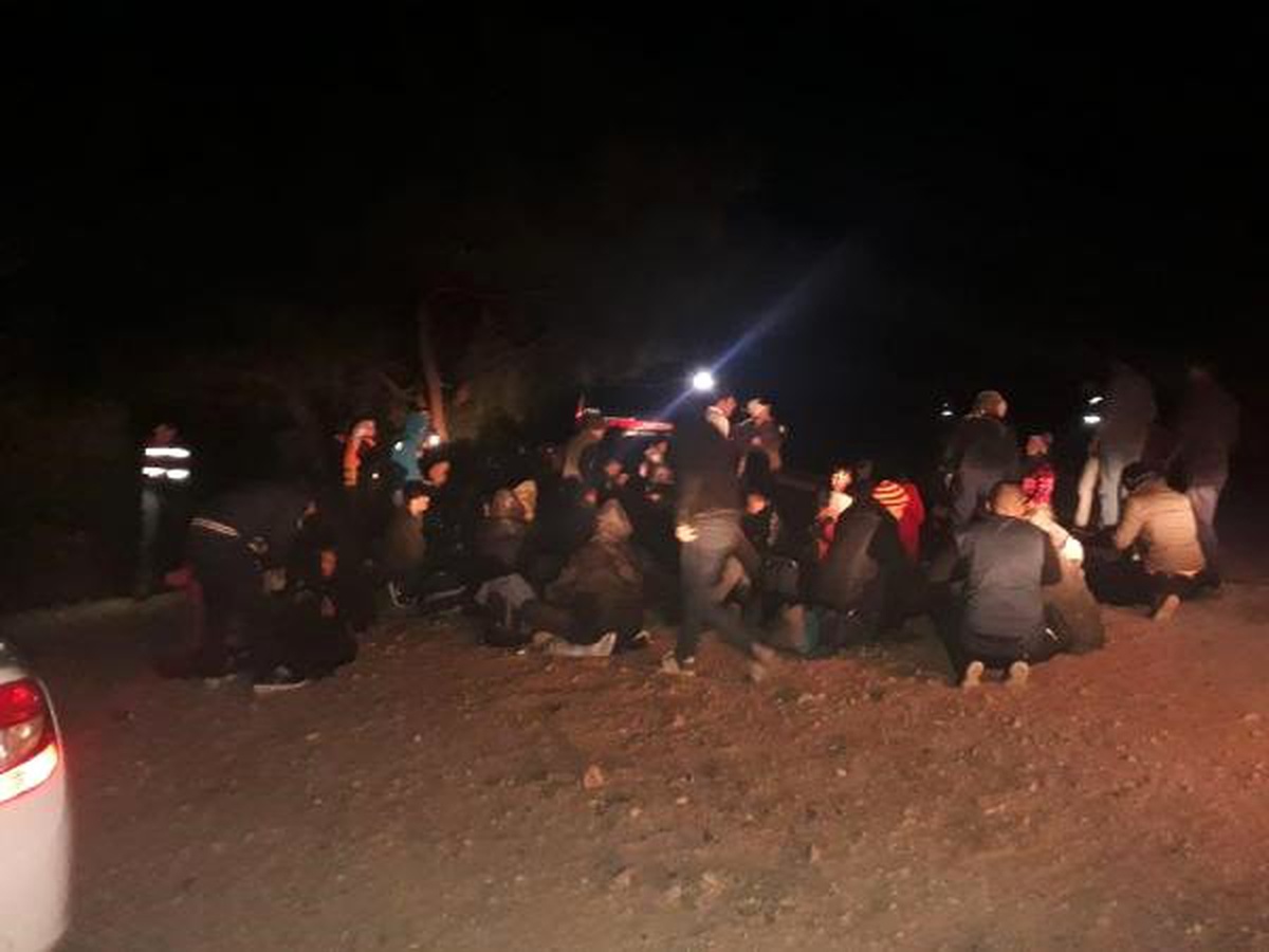 Ayvalık\'ta 89 Kaçak ile 5 Organizatör Yakalandı