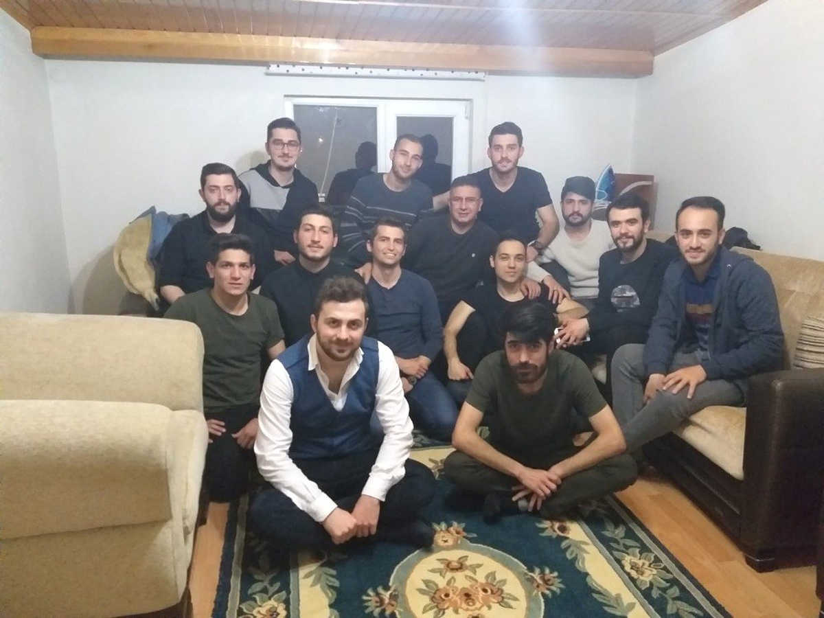 Baün Rektörü Prof. Dr. İlter Kuş, Öğrenci Evine Konuk Oldu