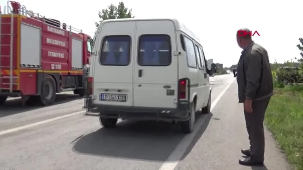 Çanakkale Gelini Almaya Giderken Kaza Yapan Damadın Bacağı Kırıldı