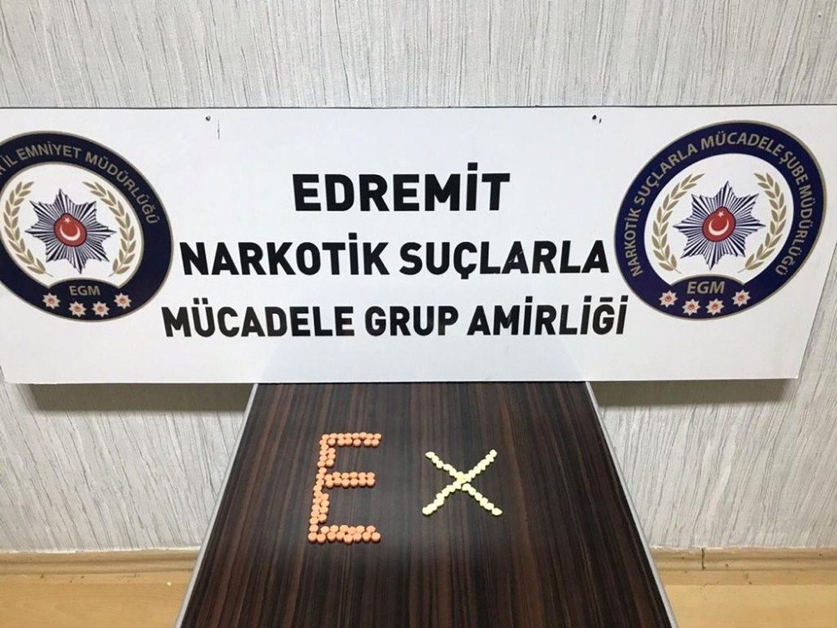 Edremit\'te 50 Bin Liralık Uyuşturucu Operasyonu
