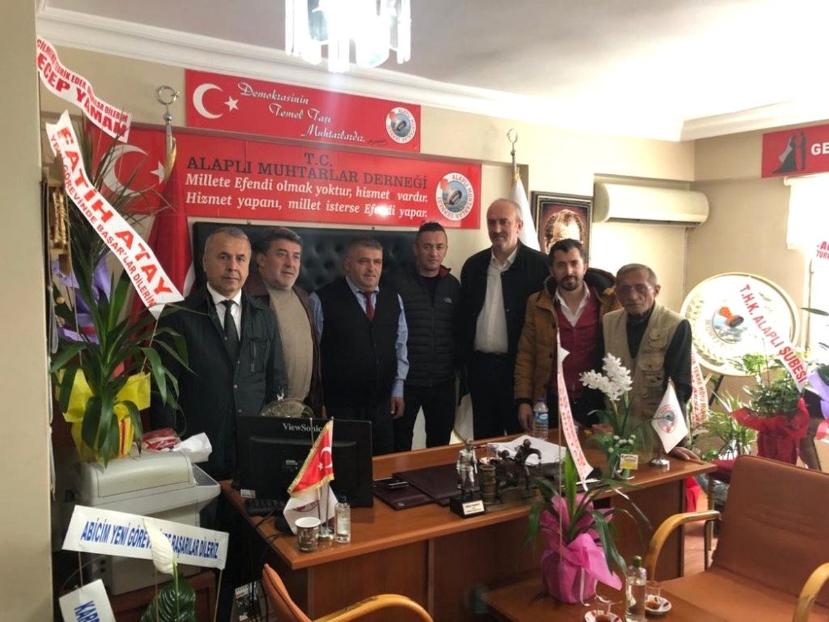 Gazeteciler Derneği\'nden Mandacı\'ya Ziyaret