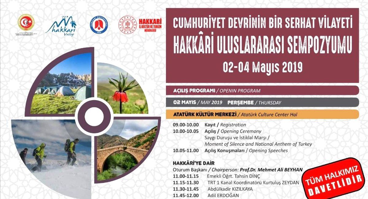 Hakkari\'de "Uluslararası Sempozyum" Düzenlenecek