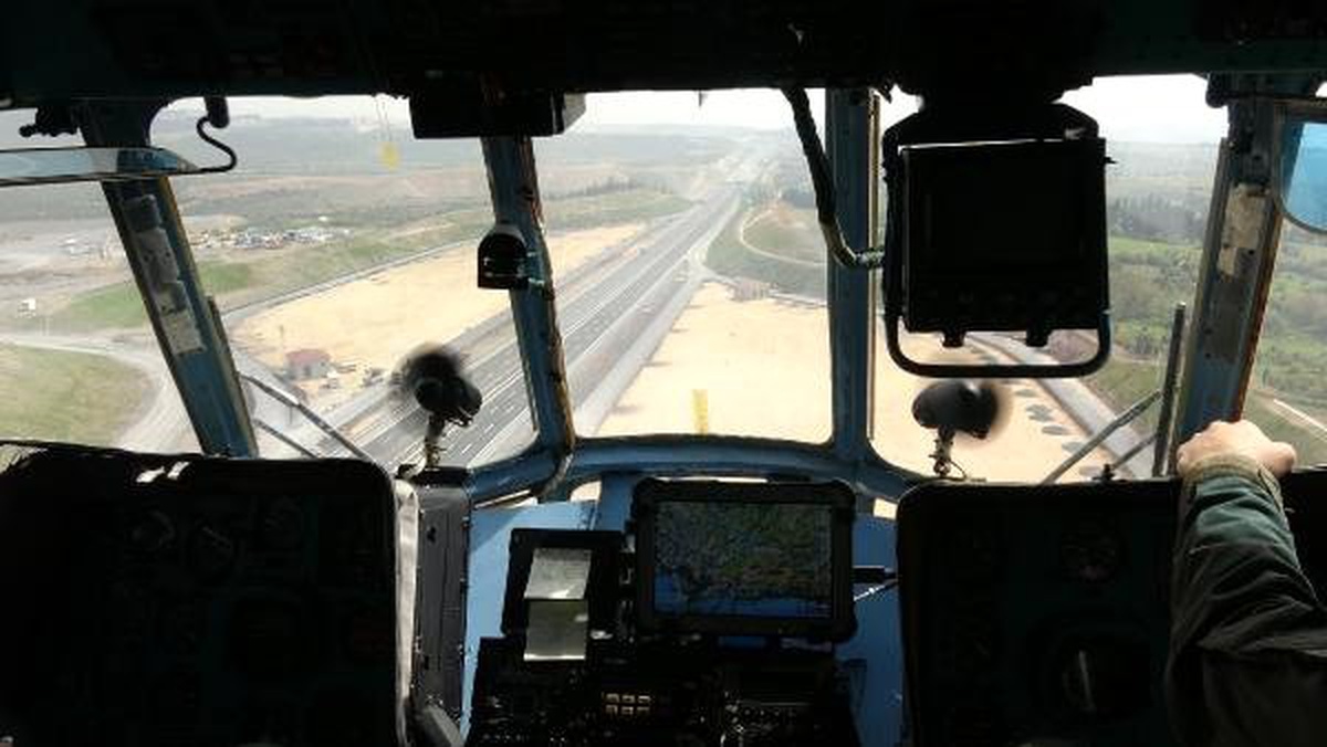 Jandarma, Kuzey Marmara Otoyolu\'nda Havadan Denetim Yaptı