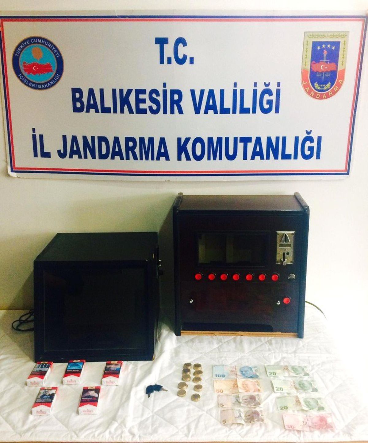 Jandarmadan Kumar Makinesi Operasyonu