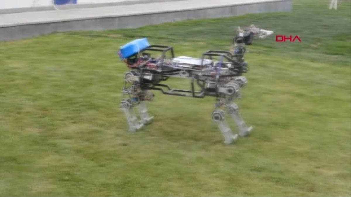 Konya 4 Ayaklı Robot Ürettiler
