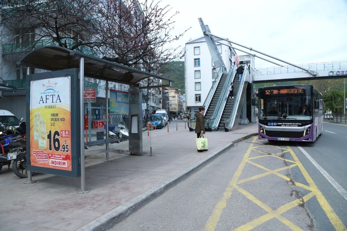 Ordu\'da Toplu Taşımada Yeni Dönem