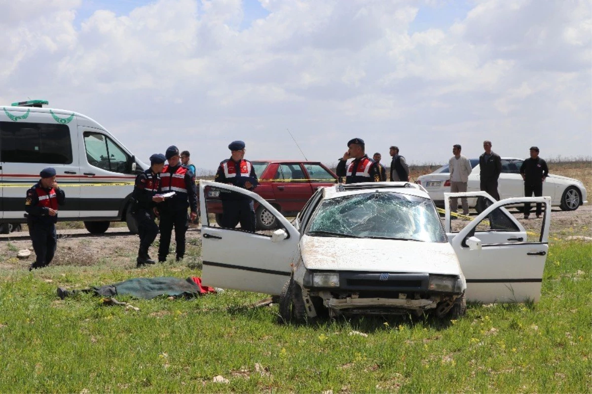 Aksaray\'da Otomobil Takla Attı: 1 Ölü, 5 Yaralı