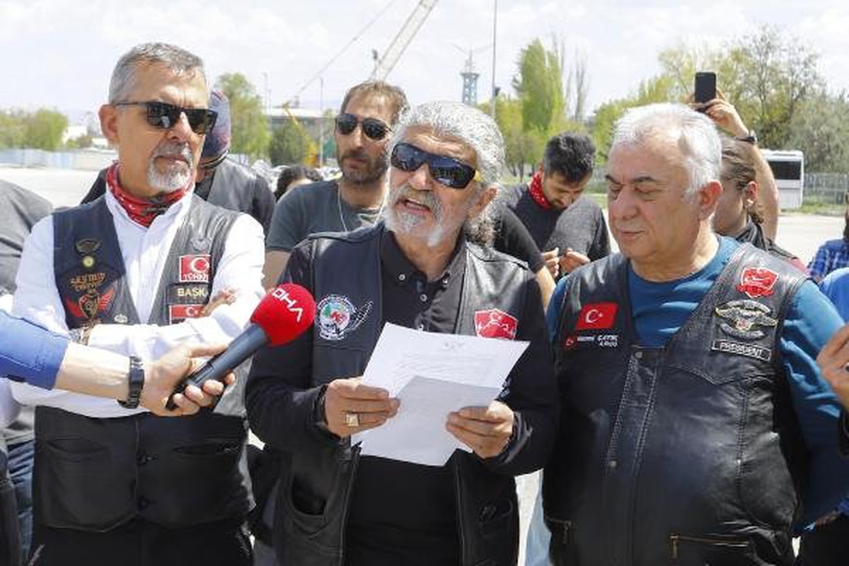 Ankara\'da Motosikletçilerden Çocuk İstismarına Tepki