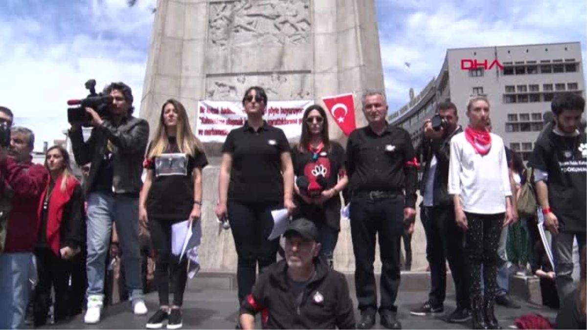 Ankara\'daki Hayvan Katliamları Protesto Edildi