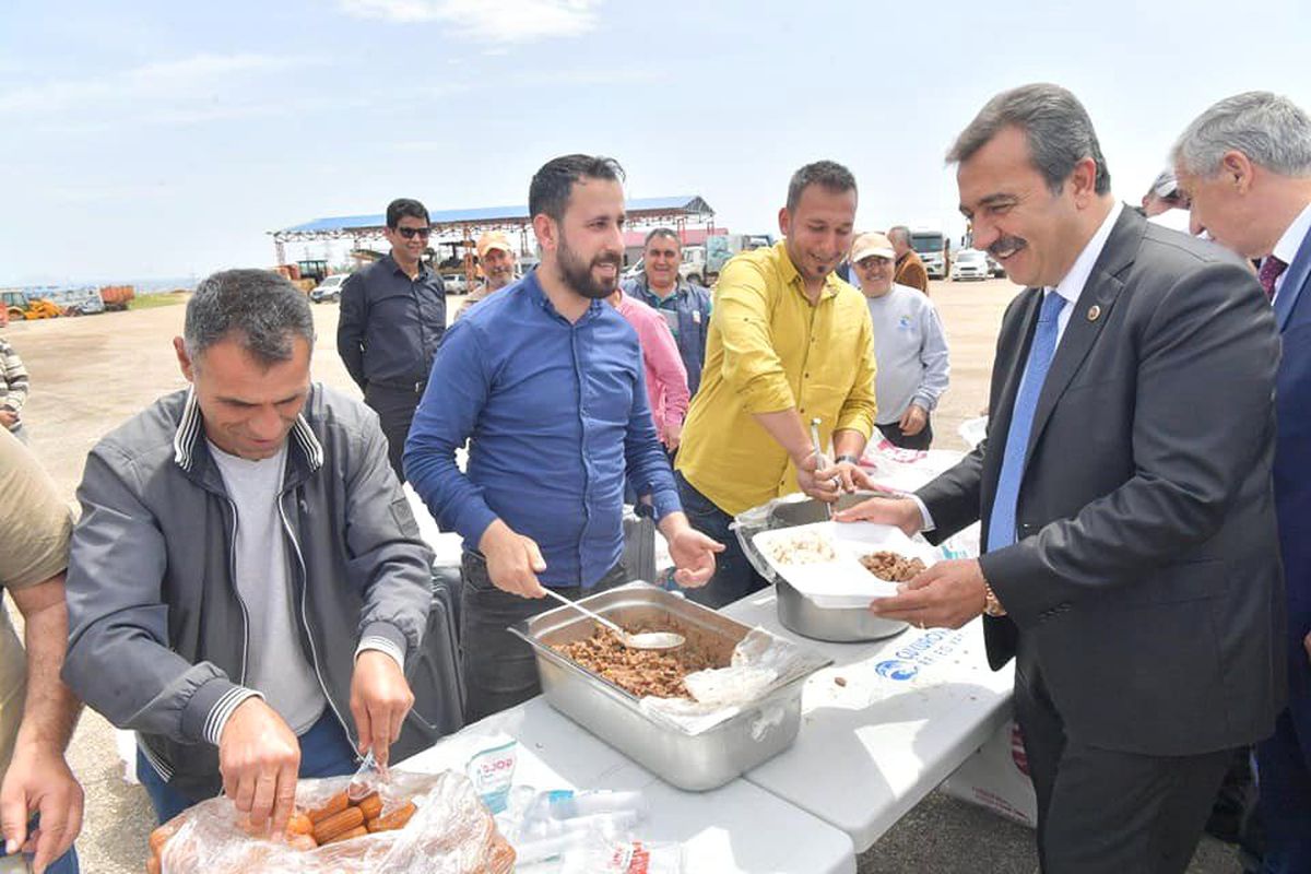 Başkan Çetin İşçilere Teşekkür Etti Fedakarlık İstedi