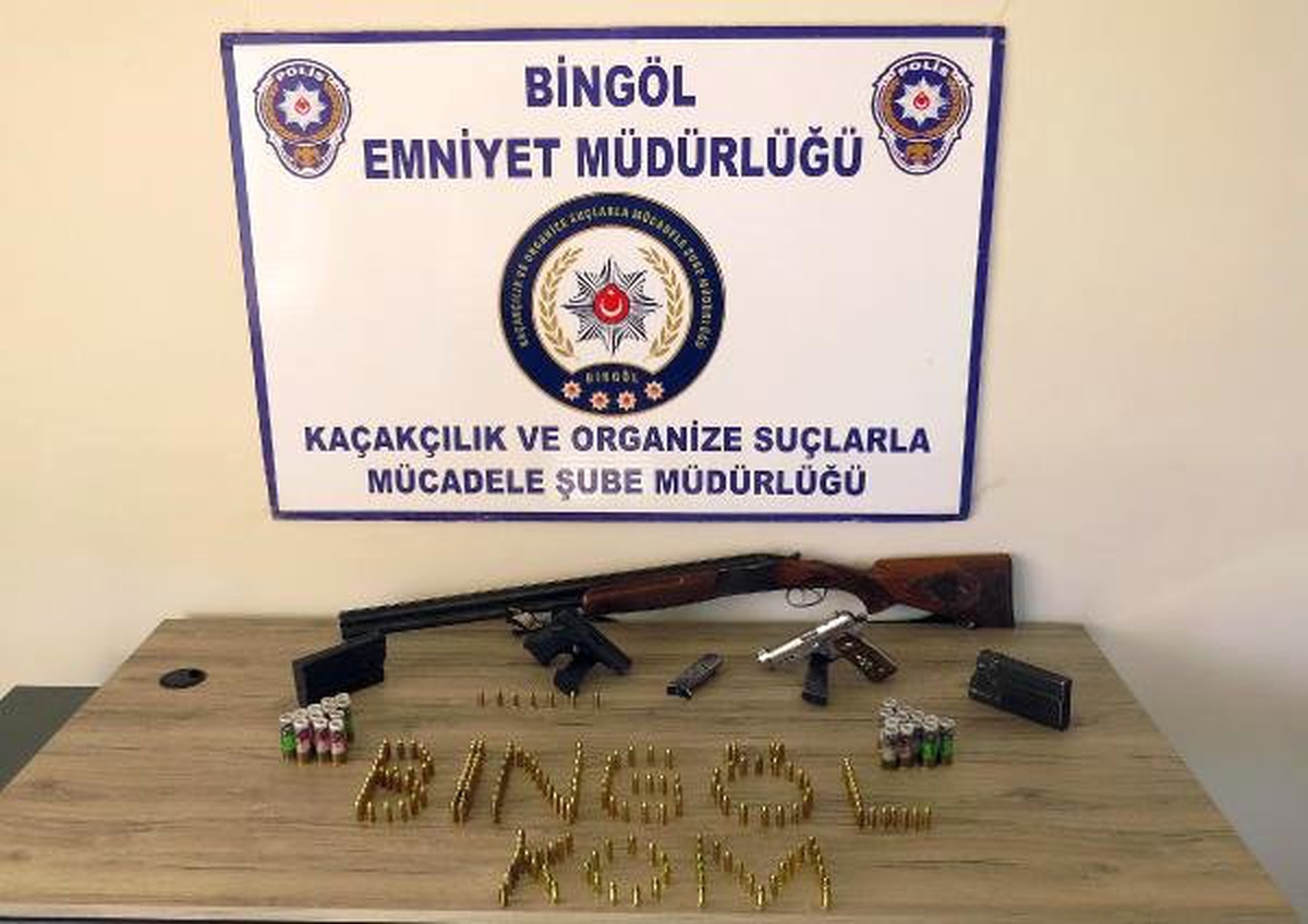 Bingöl ve Muş\'ta Silah Kaçakçılığı Operasyonu: 14 Gözaltı