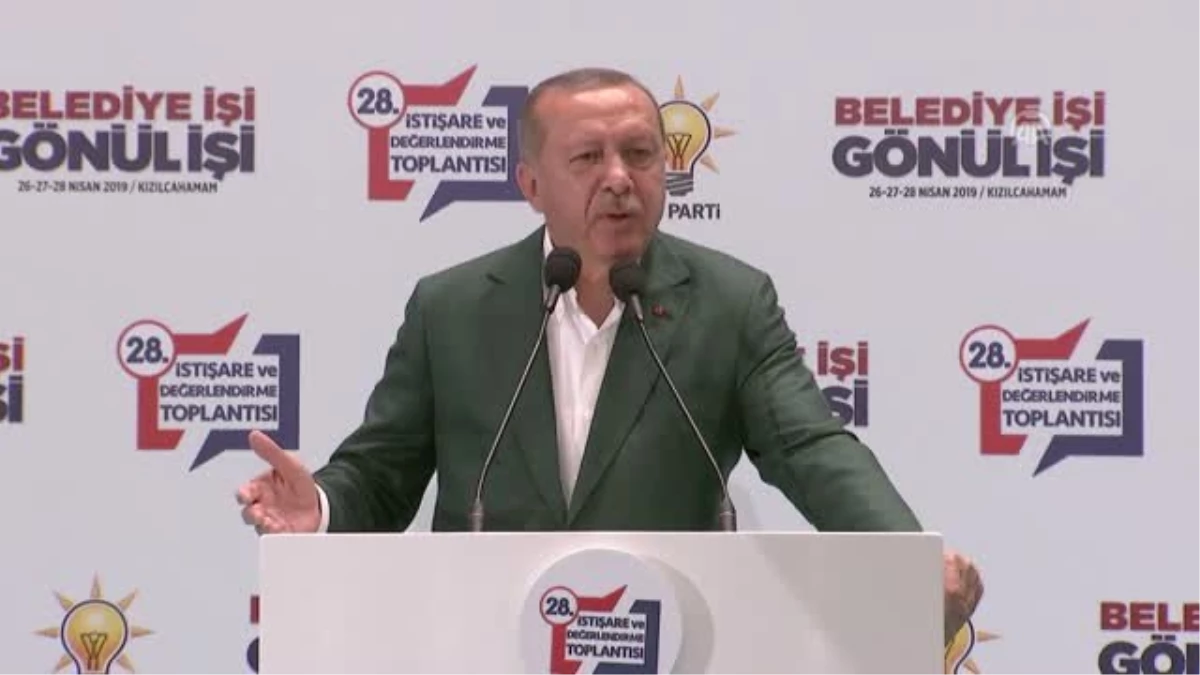 Cumhurbaşkanı Erdoğan: "Biz Bu Tür Safralardan Kurtulduğumuz İçin Rahat Olalım"