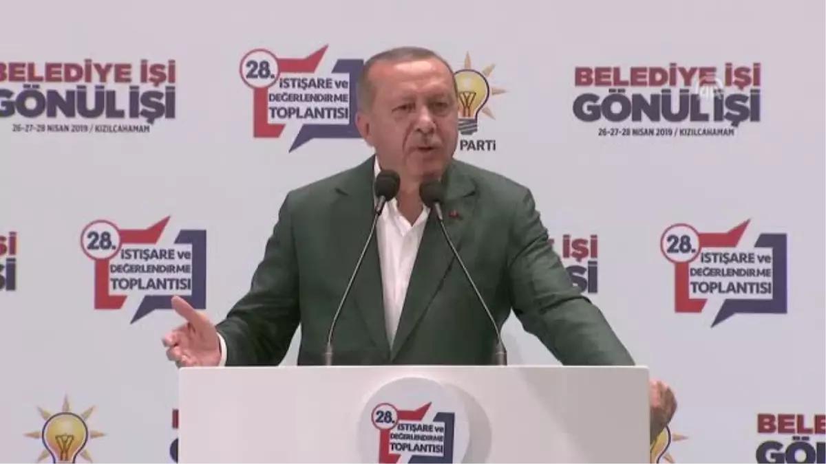 Cumhurbaşkanı Erdoğan: "Biz Bu Tür Safralardan Kurtulduğumuz İçin Rahat Olalım"