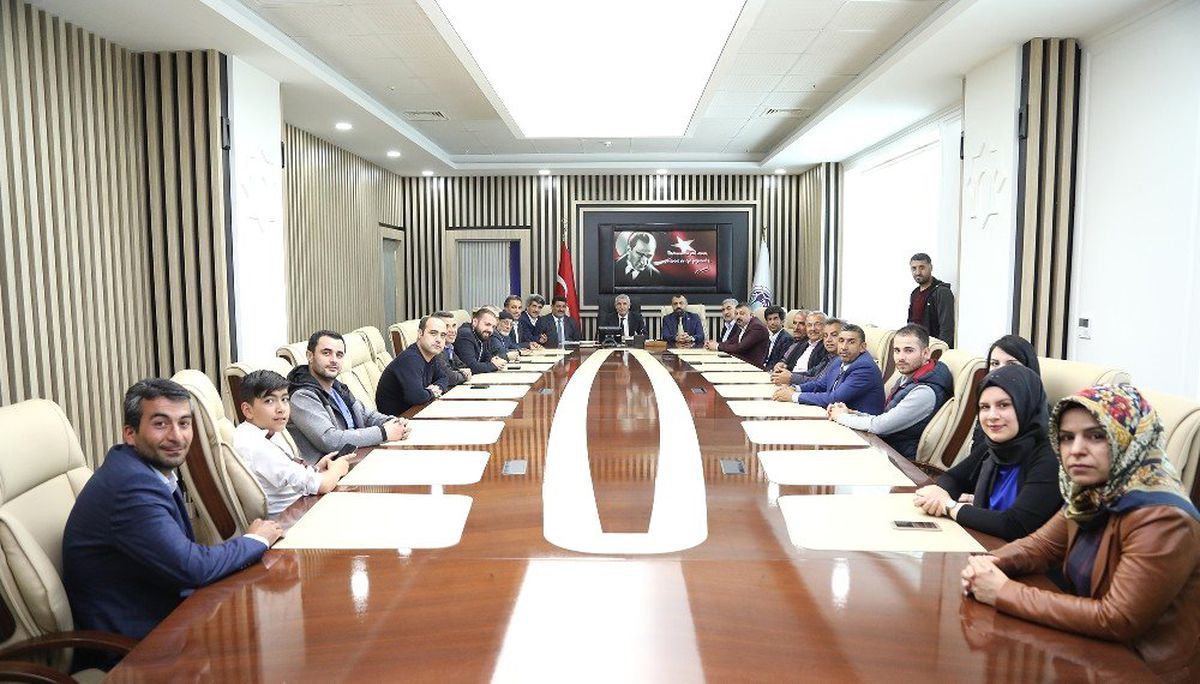 İhsan Akın\'dan Başkan Güder\'e Ziyaret