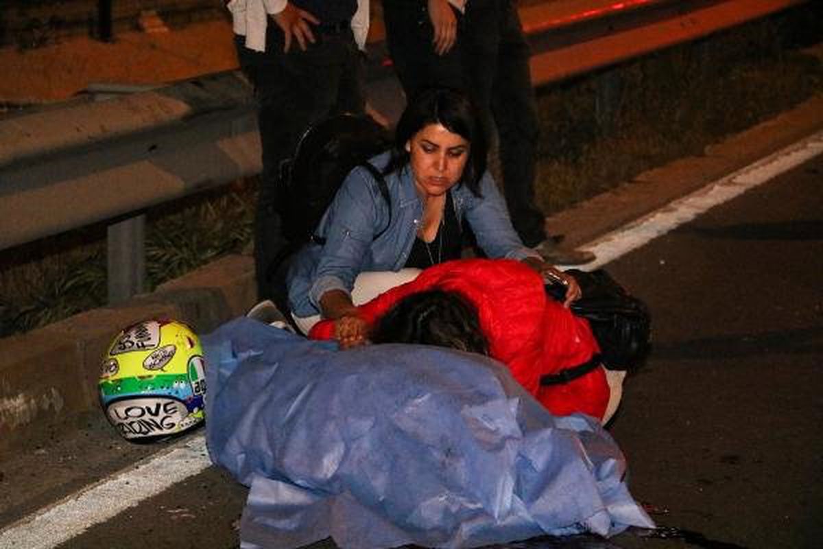 Kasklı Sürücü Kurtuldu, Kask Takmayan Arkadaşı Öldü
