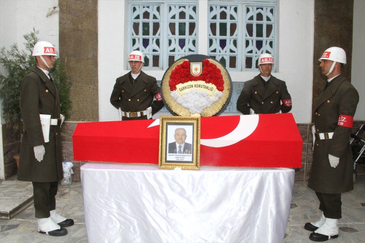 Kore Gazisi Değirmencioğlu Son Yolculuğuna Uğurlandı