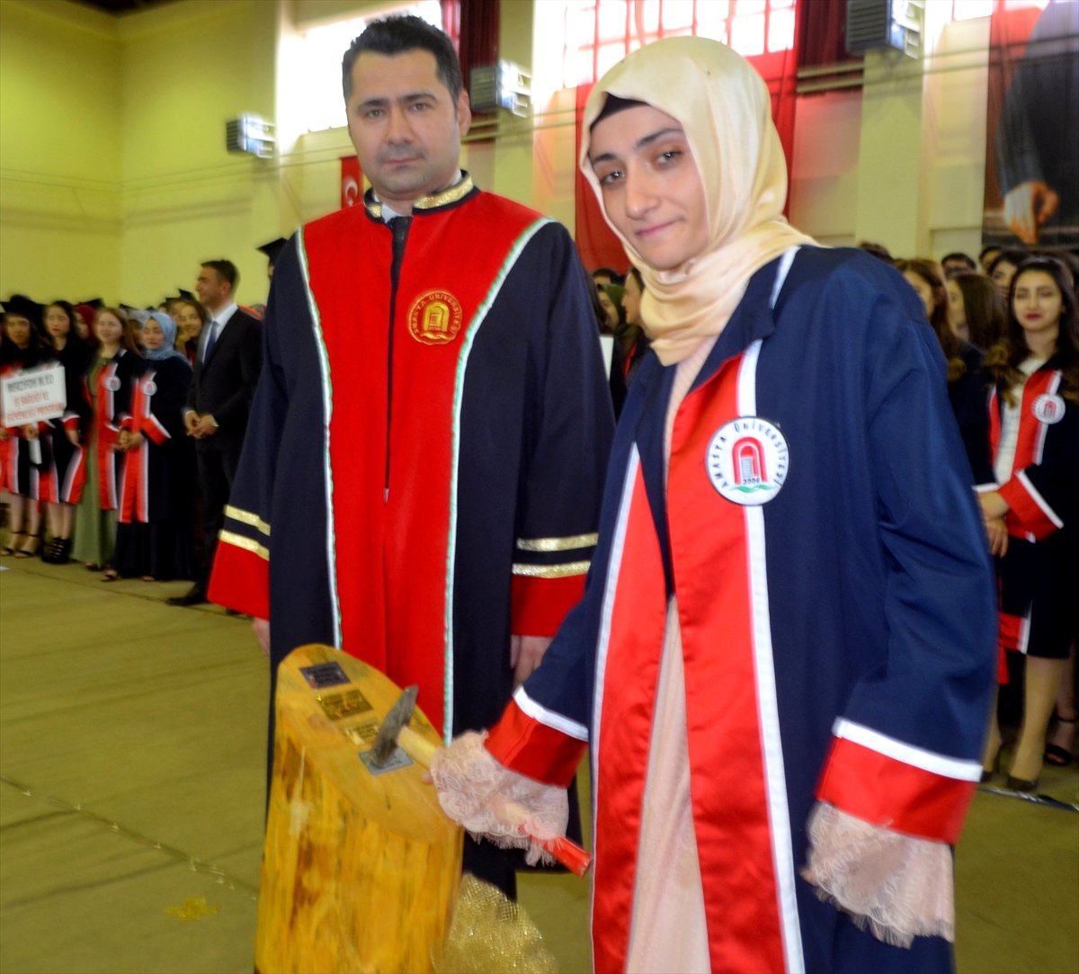 Merzifon Meslek Yüksekokulunda Mezuniyet Heyecanı