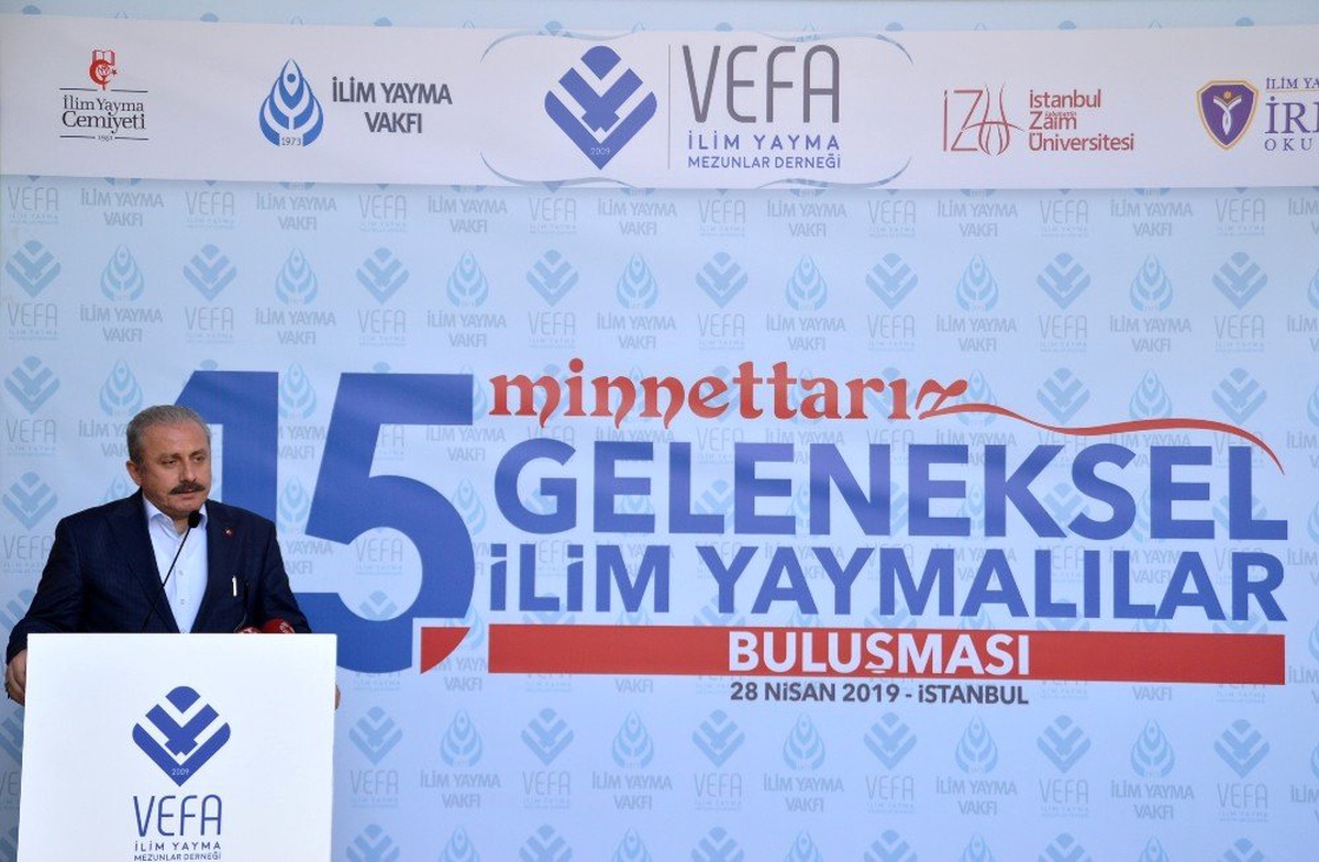 TBMM Başkanı Şentop 15. Geleneksel İlim Yaymalılar Buluşmalarına Katıldı