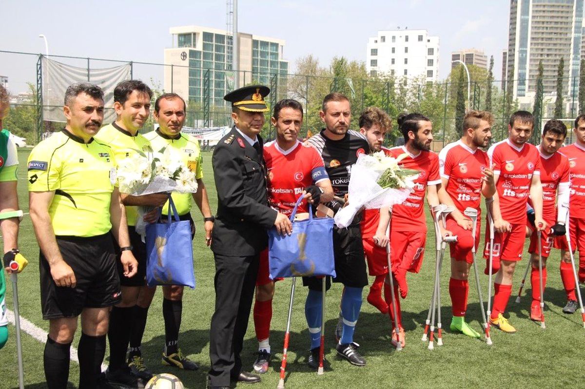 TSK Ampute Takımı, Bursa\'yı 5-0 Yendi