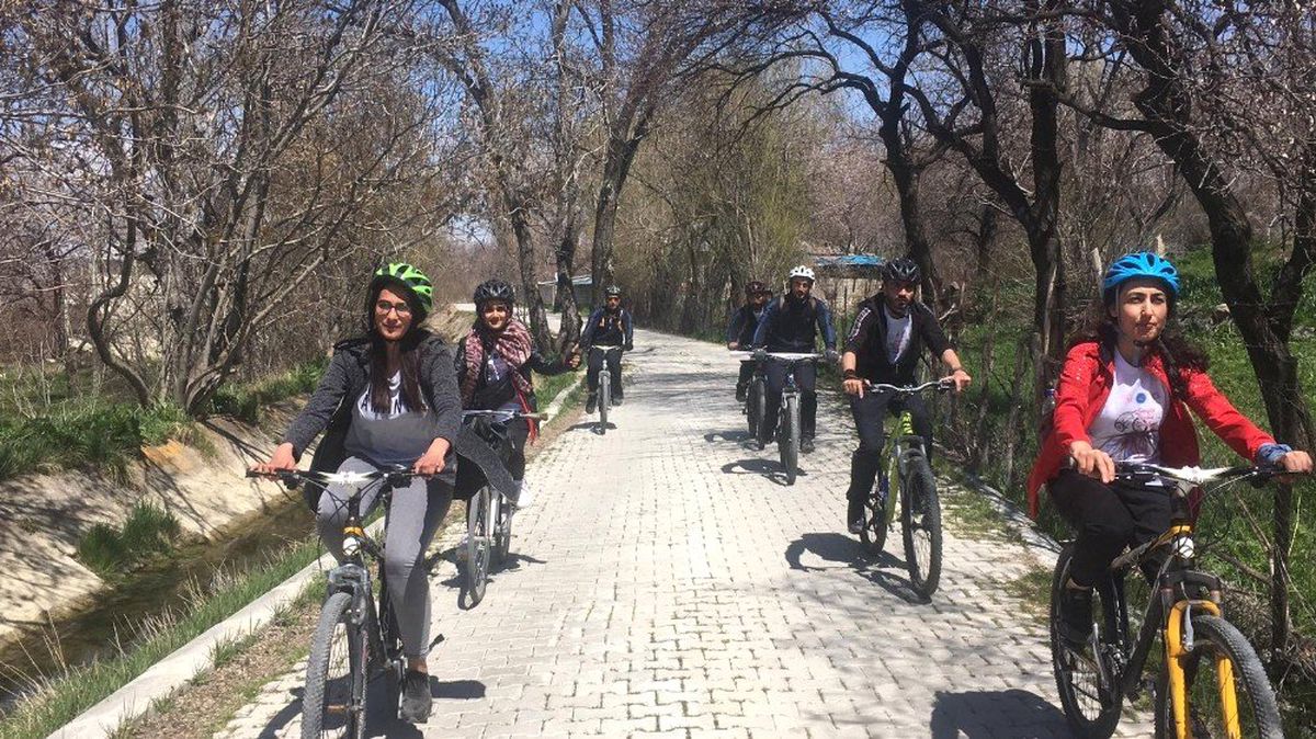 Van\'da "Gençlik Tarihe Pedallıyor" Projesi