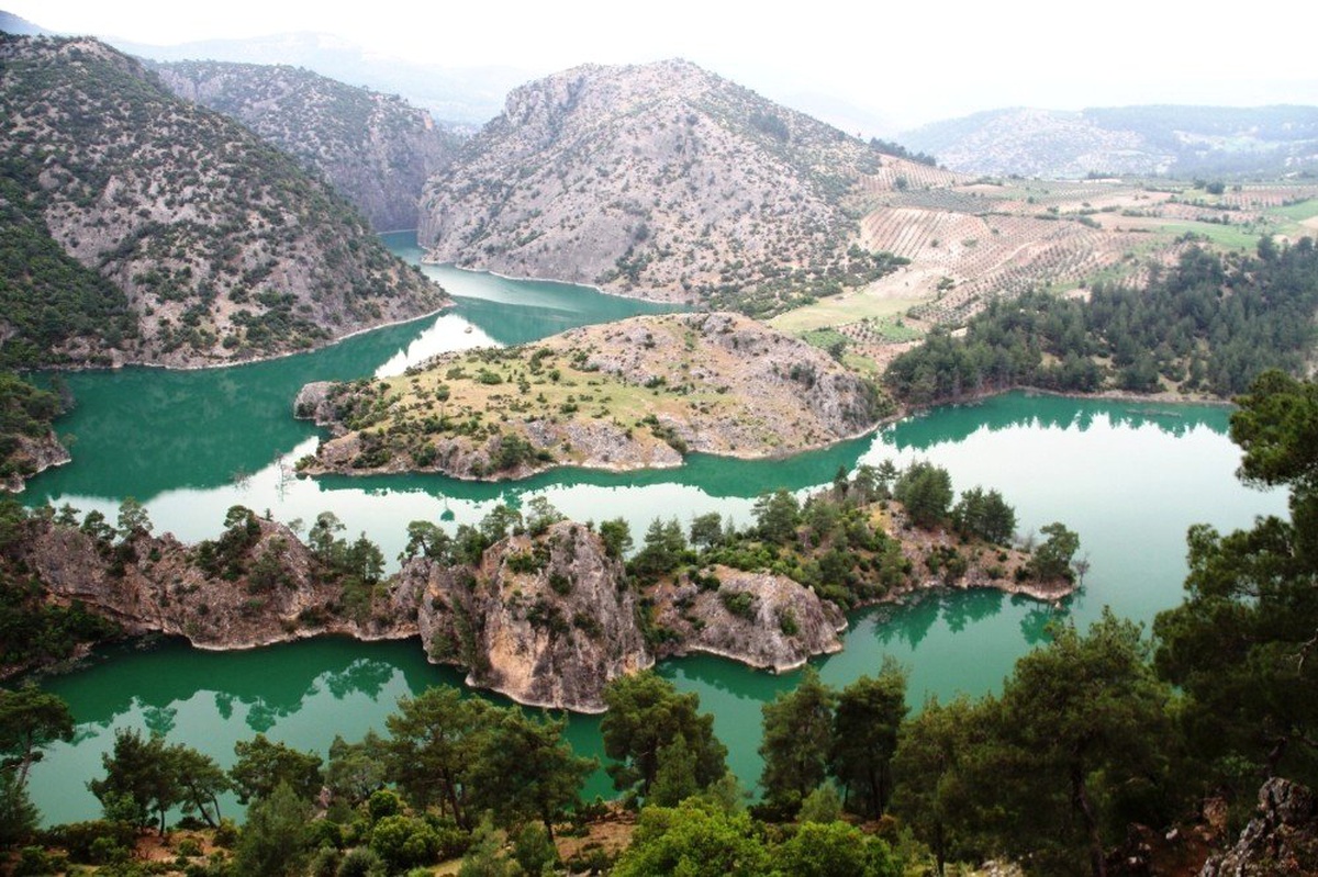 Arapapıştı Kanyonu\'na Ziyaretçi Akını